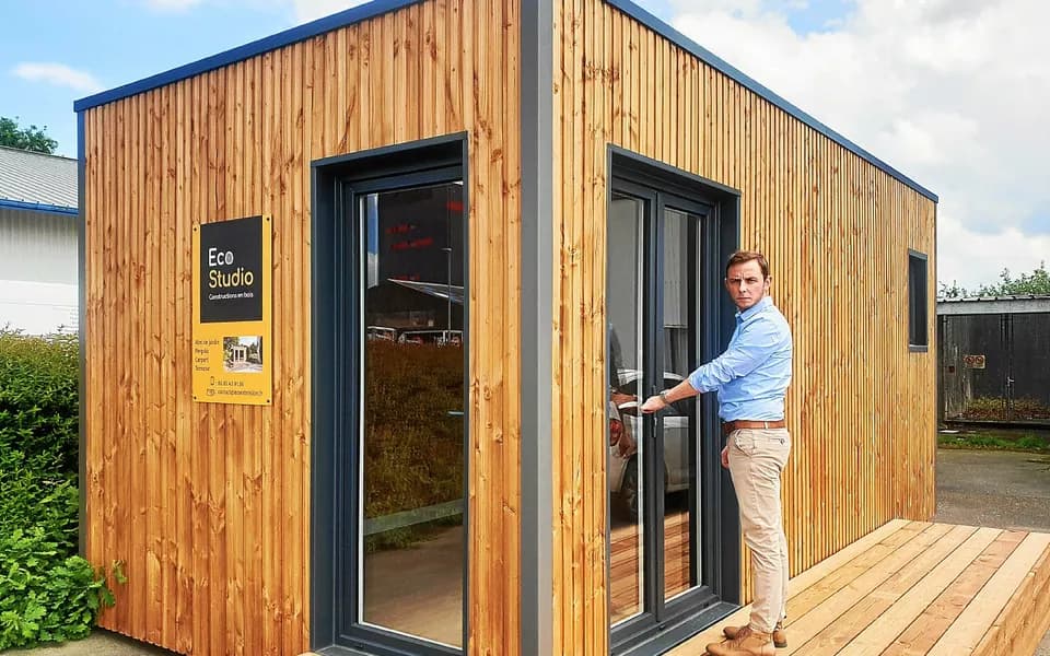 Eco Studio, constructeur de studio en bois, est dans la presse